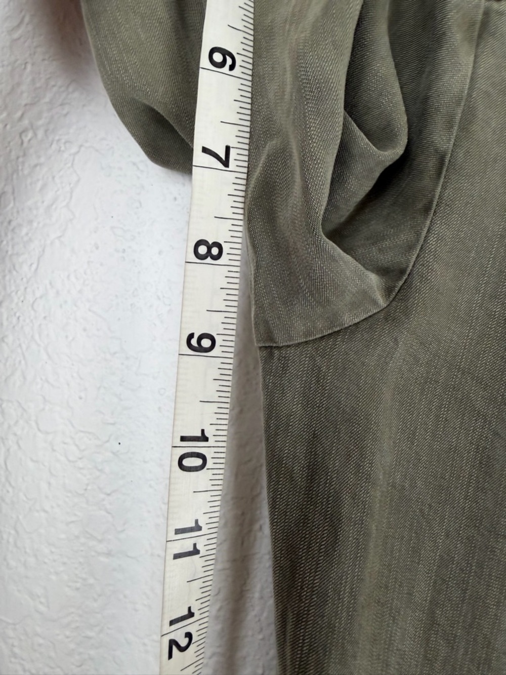 Sundance Wayside Tencel Utility Jumpsuit Green Small - Picture 12 of 14